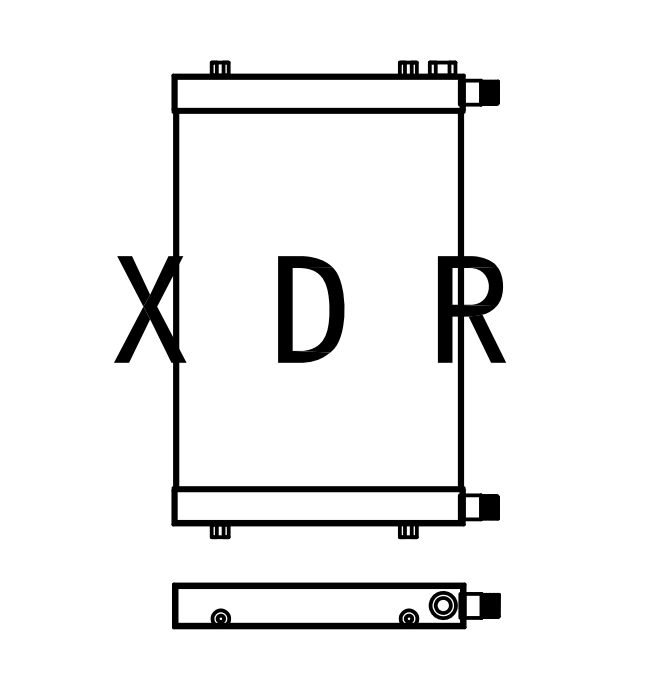 Hydraulic Oil Radiator For Hitachi55