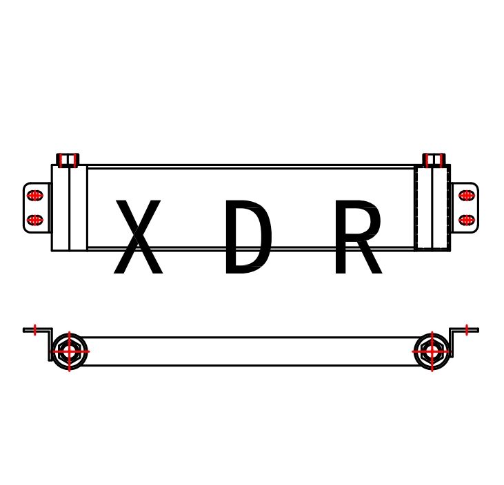Caterpillar326FL/329F, diesel radiatoroil radiator, excavator radiatorradiator, diesel radiatoroil radiator, excavator radiator