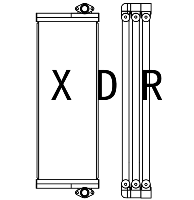 Oil Cooler Kobelco250-8 Super 8