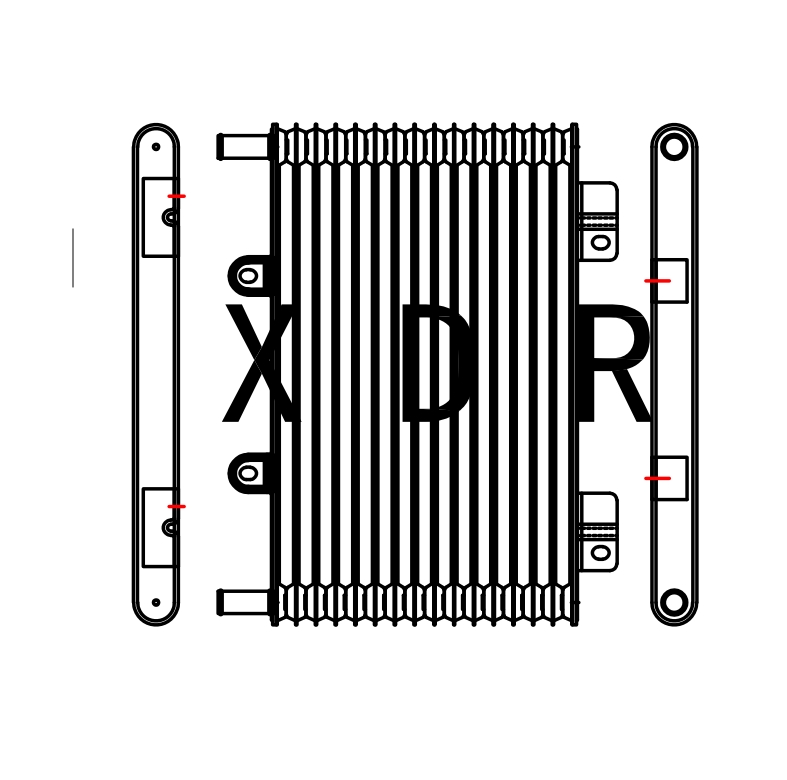 Kubota U30-5 radiator