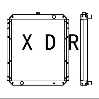 Aftermarket Water Cooler For Kobelco200-5