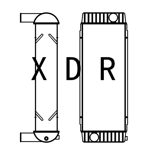 Water Tank For Volvo210D Excavator