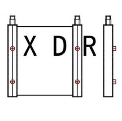 Hitachi1200-6 radiator