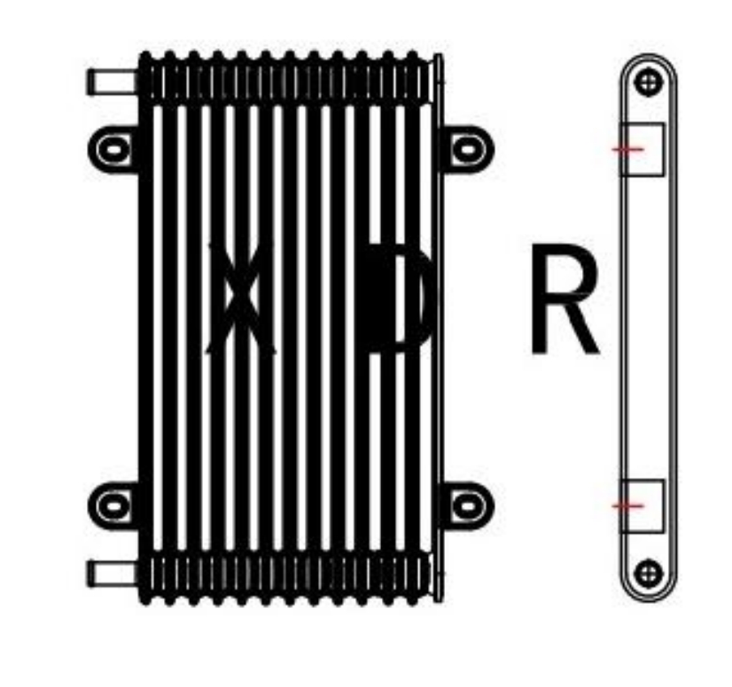 radiator for XCMG15