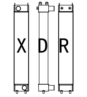 Kato   820-5 air radiator