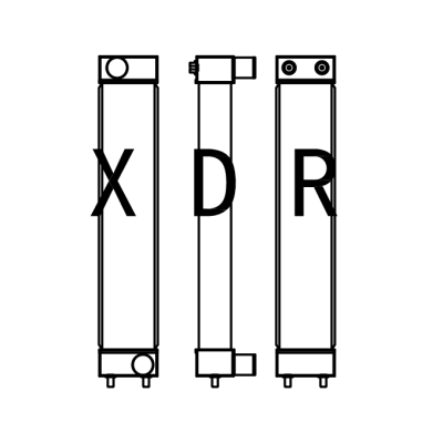 Air Radiator Compatible With Kobelco200-8