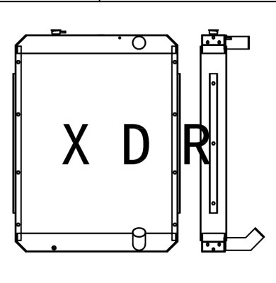 Water Radiator suitable For Hyundai305-7