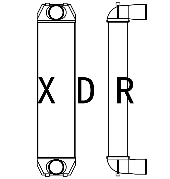 Water Radiator Used ForHyundai485