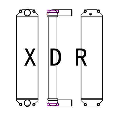 Radiator for Caterpillar Model:336D2
