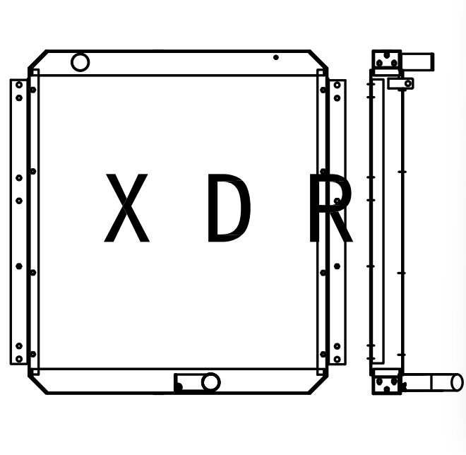 Water Radiator For Volvo210B