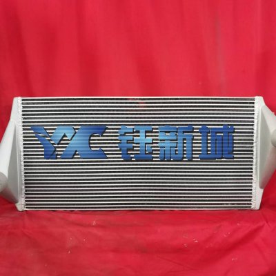 Plate Fin Air Cooling Excavator Radiator