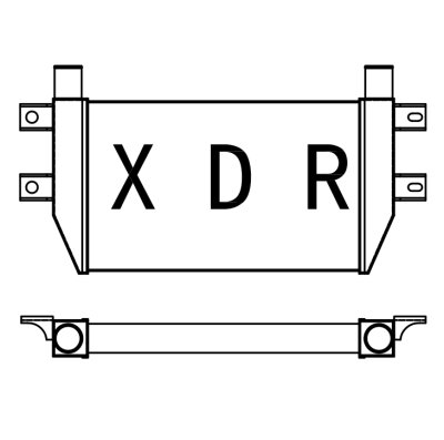 Air Radiator for Excavator Caterpillar 320D2