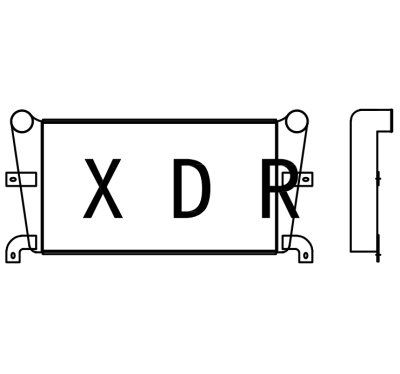 radiator for CaterpillarYXC230