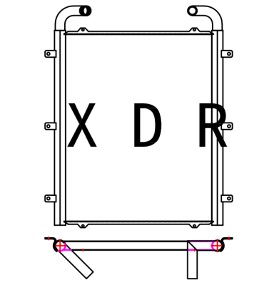 Oil Cooler Kobelco200SR