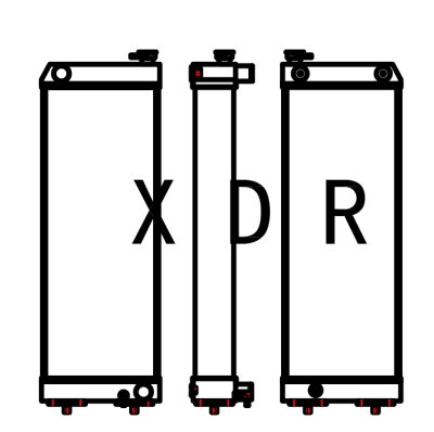 Radiator for YXC329D2