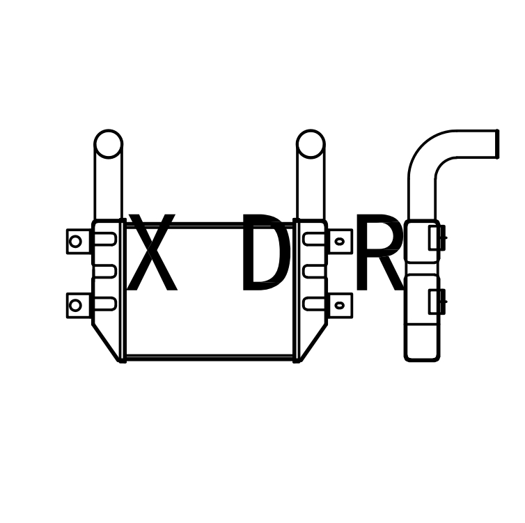radiator for Caterpillar YXC313D2