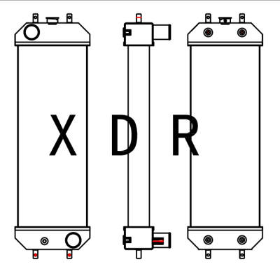 Water Radiator For Kobelco75-8 