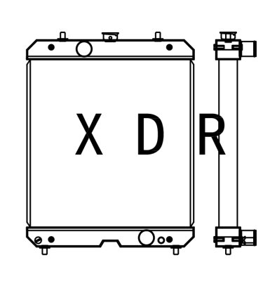 radiator for Kato 308 