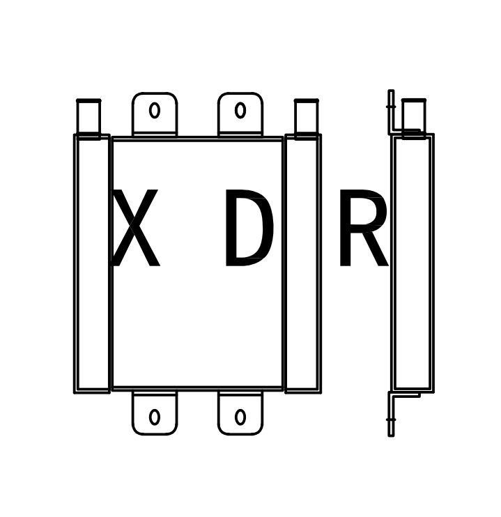Hydraulic Oil Radiator for Excavator Hitachi55-6