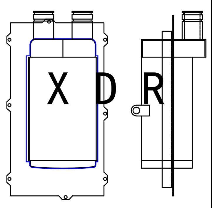 Hydraulic Oil Radiator for Caterpillar 3412
