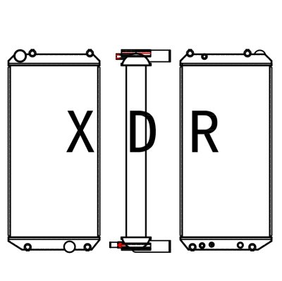   Water Radiator for YXC330GC
