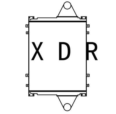  Kobelco450-8 Air Radiator 