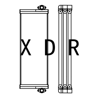 Hydraulic Cooler For Kobelco250-8