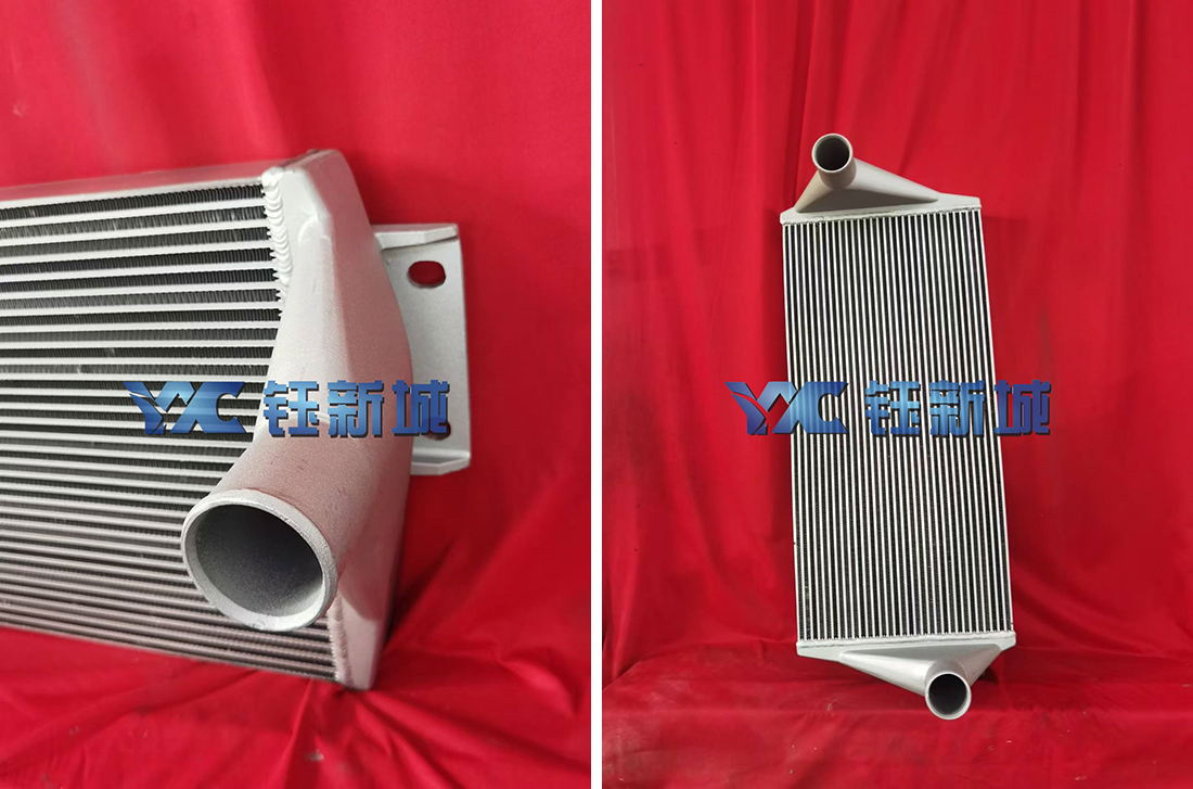 Plate Fin Air Cooling Excavator Radiator Plate Fin Air Cooling Excavator Radiator