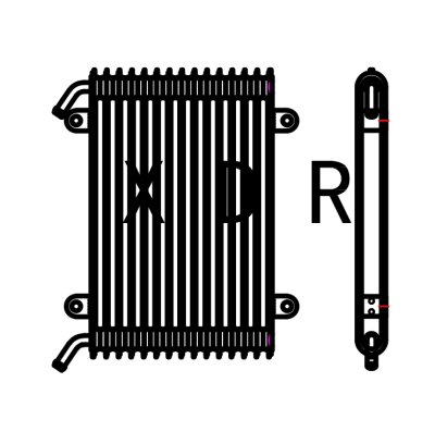 Radiator for Sumitomo