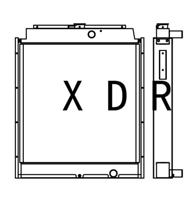 Water Radiator For Hyundai455-7