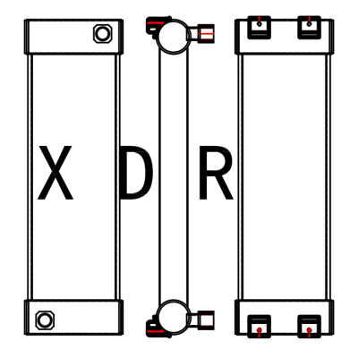Hydraulic Oil Cooler Fits Kobelco75-8