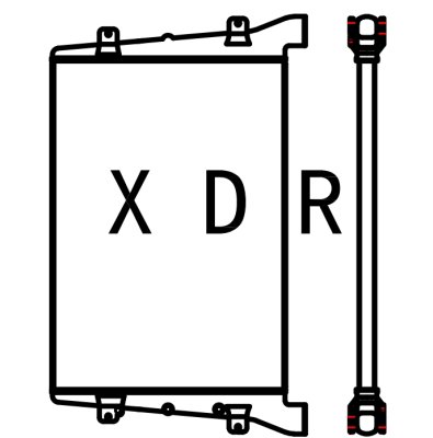 Radiator For Hitachi1200-6