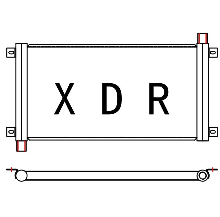 Radiator Hitachi1200 