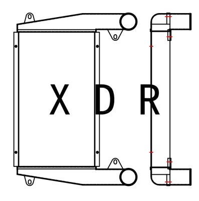 Water Radiator Matching Hyundai150-9
