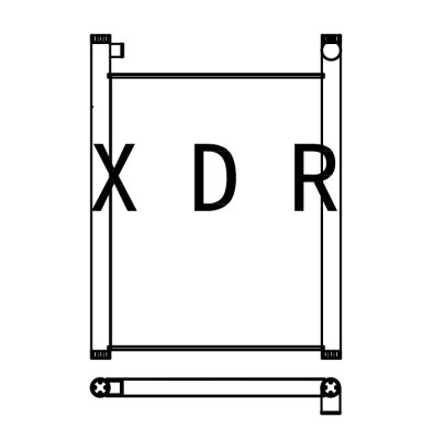 Hydraulic Oil Radiator for Excavator Hitachi120-6