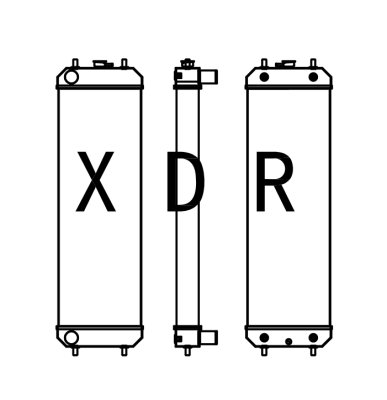 Radiator For HItachi 200-3