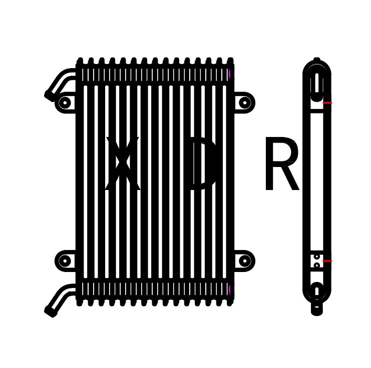 Radiator for Sumitomo