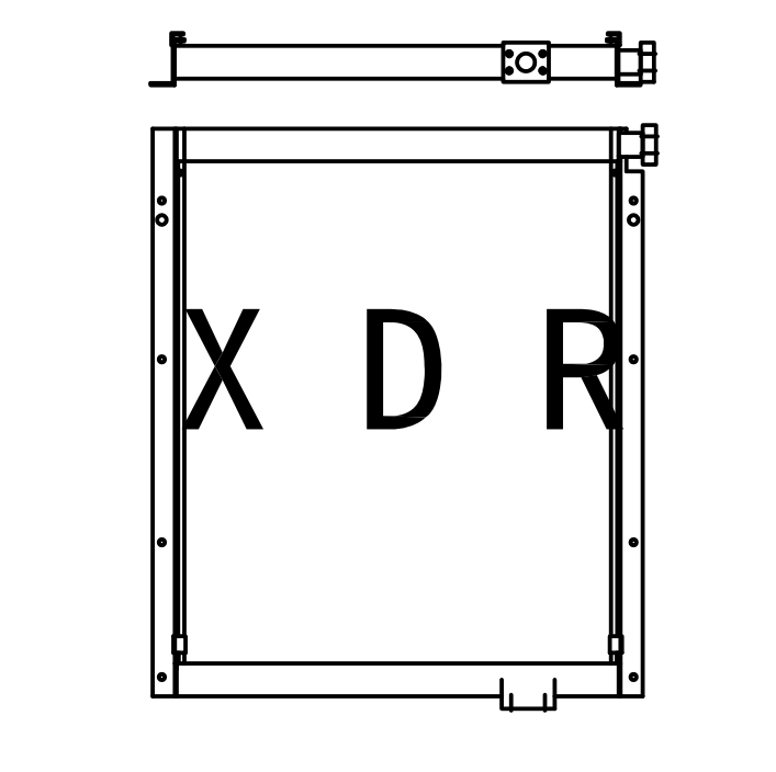 Hydraulic Oil Radiator for Excavator Hitachi450-6