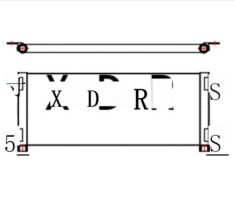 radiator Caterpillar 349D2 