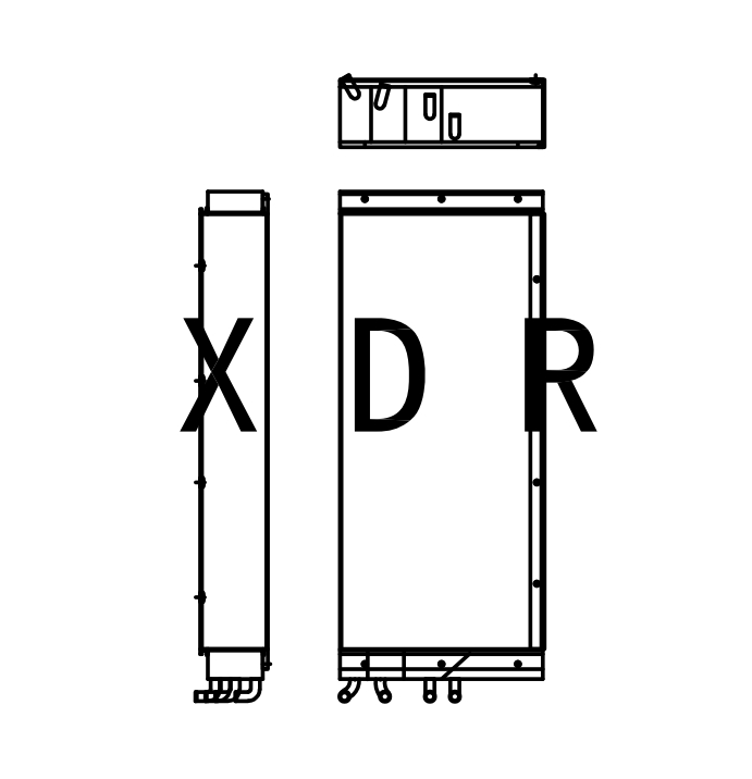  Hydraulic Oil Radiator for Caterpillar 446