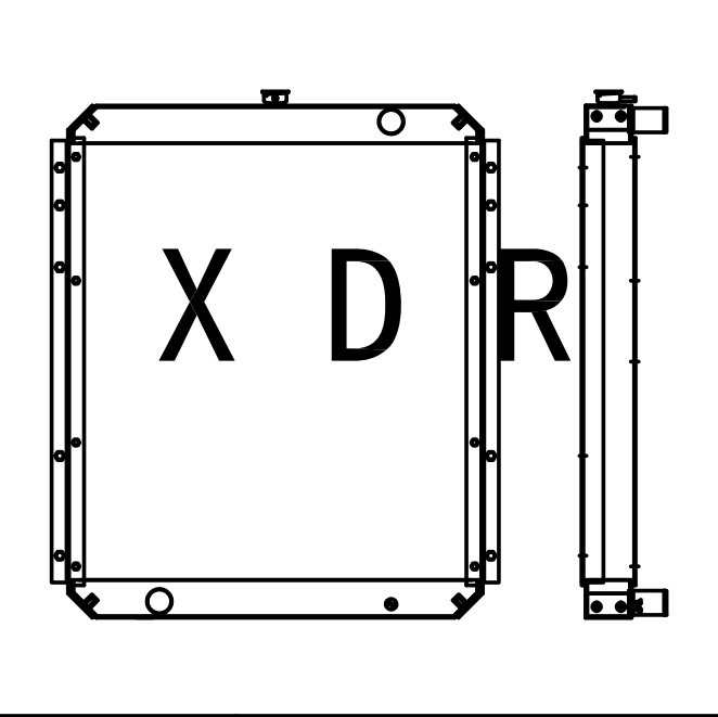 Aftermarket Water Cooler For Kobelco200-5