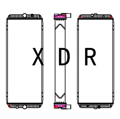 Radiator for YXC336E 