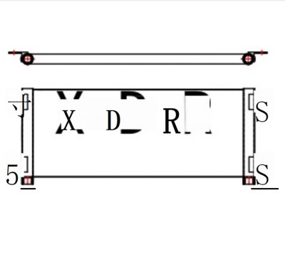 radiator Caterpillar 349D2 