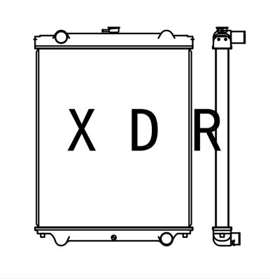 Oil Radiator for Hitachi 120-6