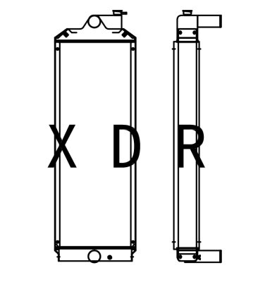 Radiator for Cat YXC345