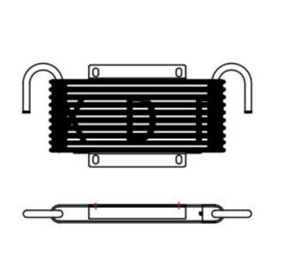 Sany 365-10 radiator 