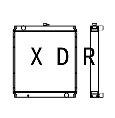 YXC320B Water radiator