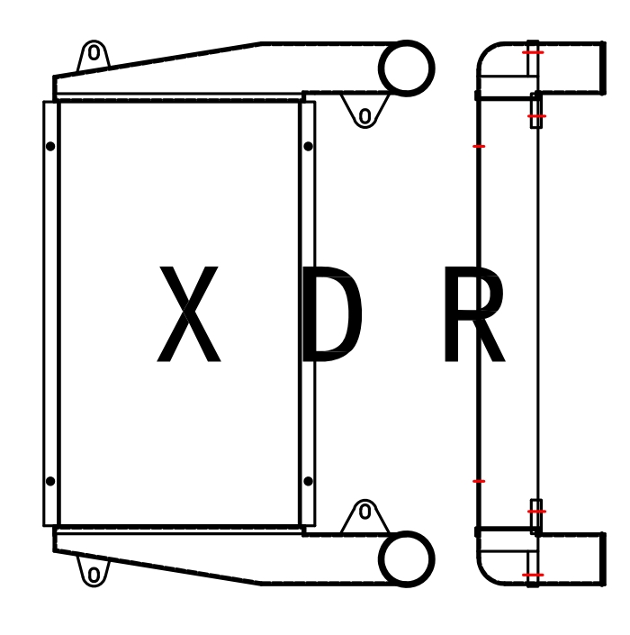 Water Radiator Matching Hyundai150-9