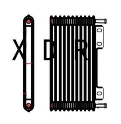 Kubota15 radiator