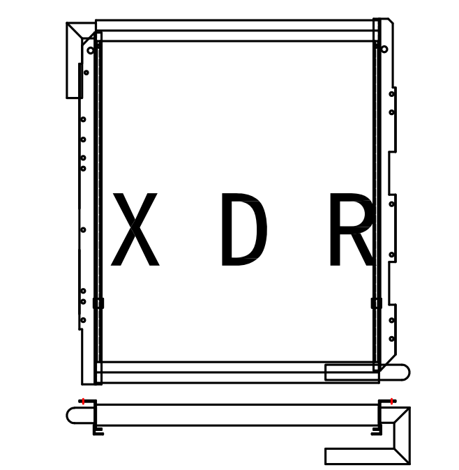 Hydraulic Oil Cooler Fits Kobelco SK330-6E 